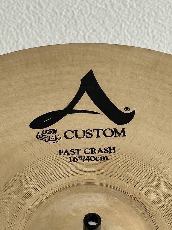 Zildjian Strumenti musicali: Zildjian A Custom Fast Crash 16" – Usato da Oftringen venduto da fah_6chf 2