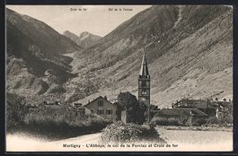 Martigny, L'Abbaye, le col de la Forclaz