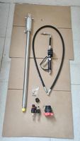 pneumatische Oelpumpe mit Durchlaufmengenmesser