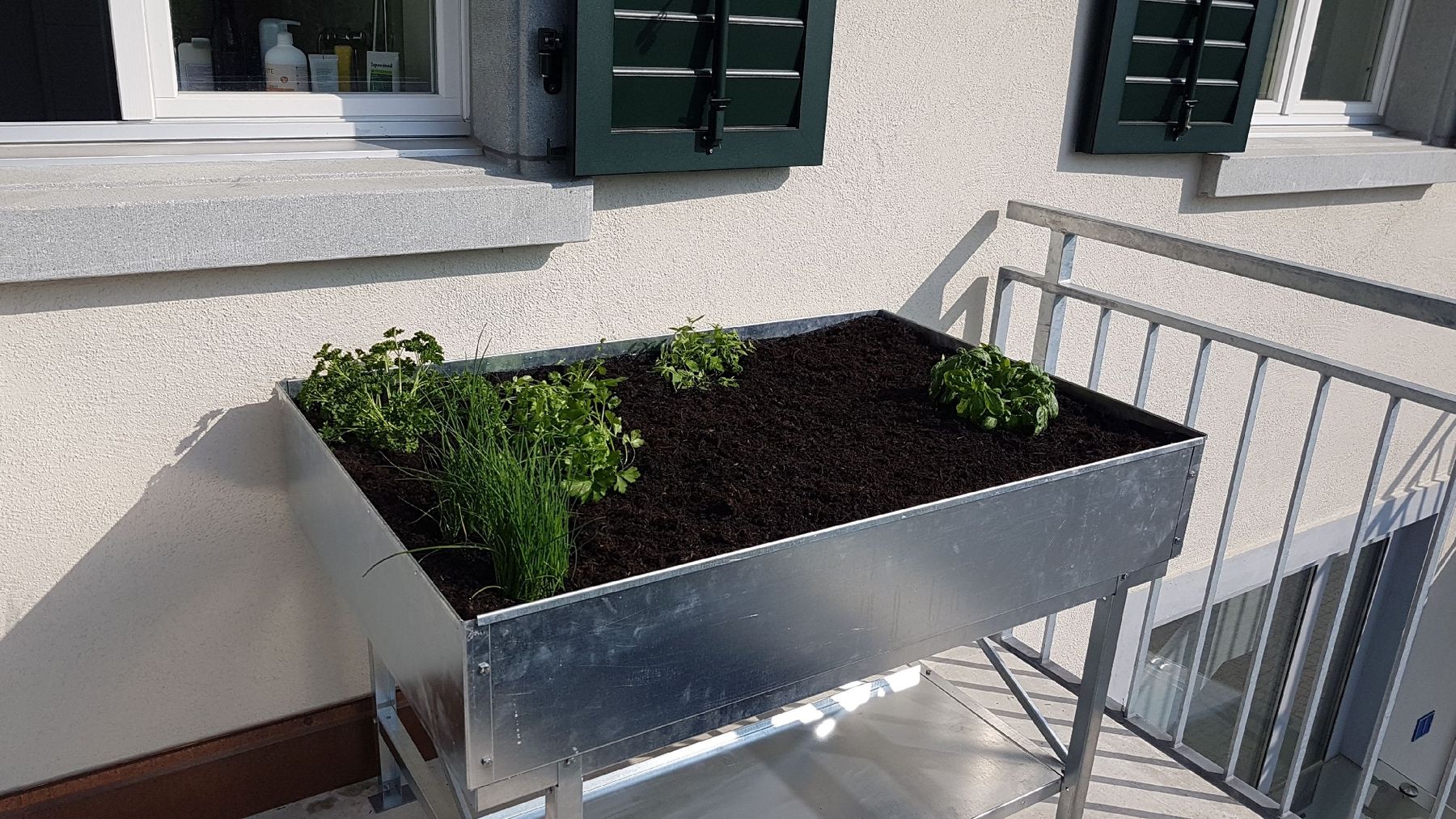Vasi per fiori: Hochbeet aus verzinktem Stahlblech – Usato da Uster venduto da Cruleye 8