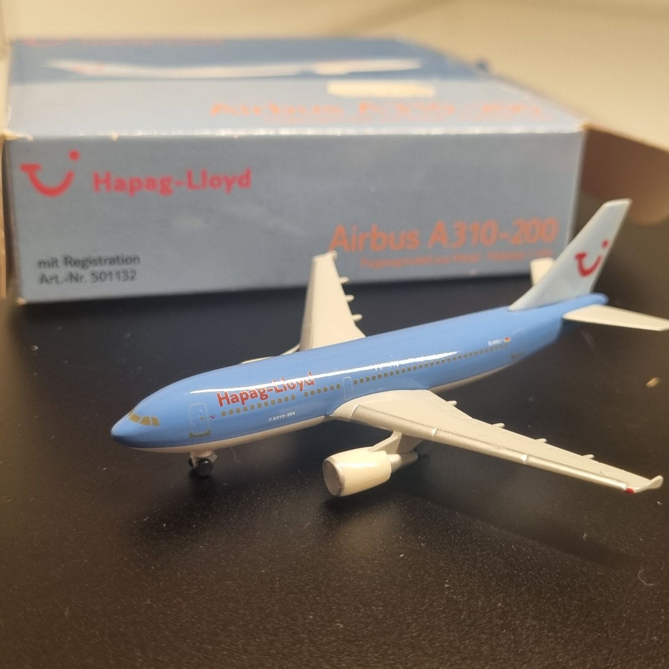 Airbus Modellbausätze & Standmodelle: 1:500 Airbus A310 Hapag-Lloyd OVP – Neu (gemäss Beschreibung) aus Männedorf von Modellbau-wyss