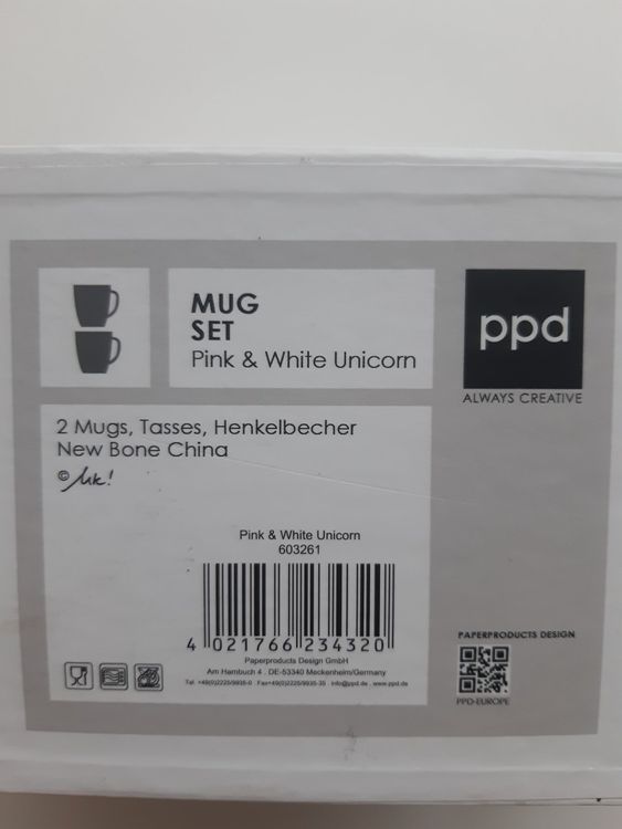 Einhorn Tassen PAPERPRODUCTS DESIGN Kaufen auf Ricardo