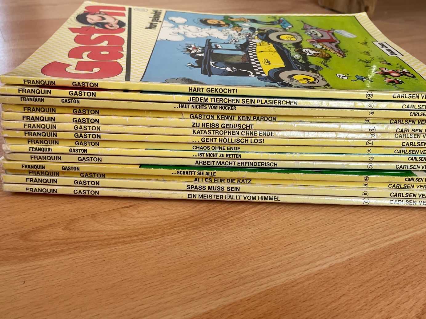 Comics: Stapel Gaston Comics – Gebraucht aus Niederstetten von cheetah_44 1