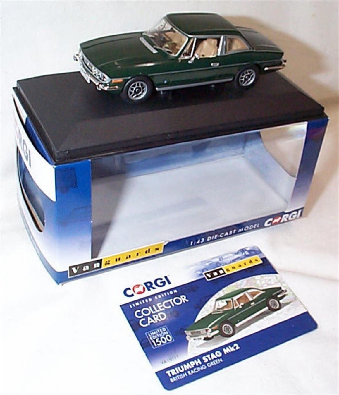 Triumph Stag MK II 1973-1977 RHD British Racing green 1:43 (Neu und ...