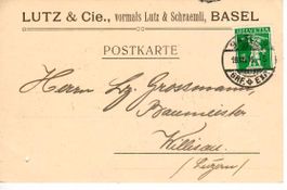 PK, Lutz & Cie Basel 1916