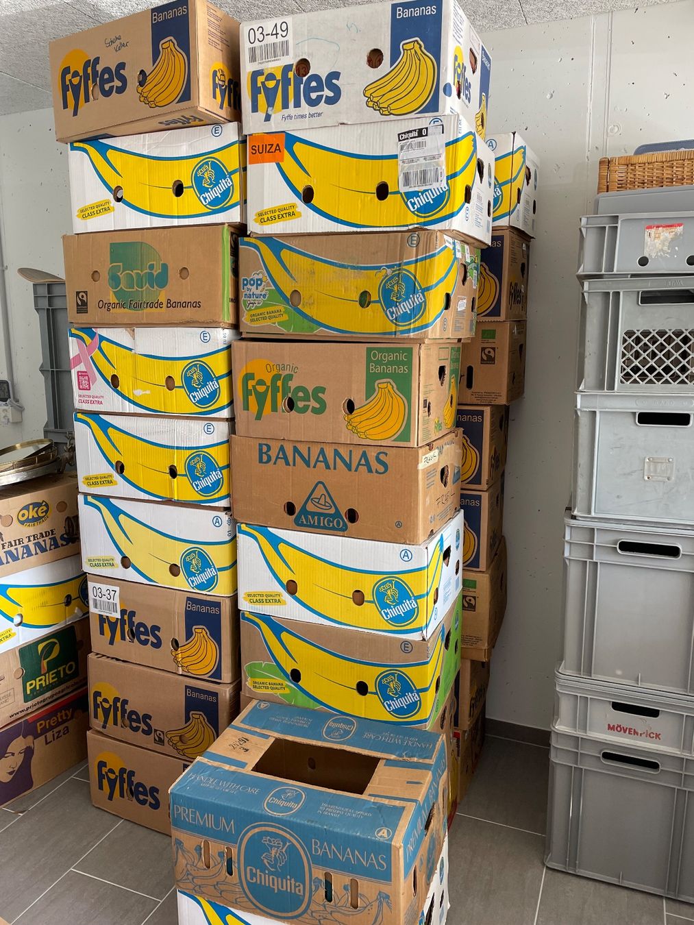 Cartoni: Bananenkisten – Usato da Wilen b. Wollerau venduto da BelindaK