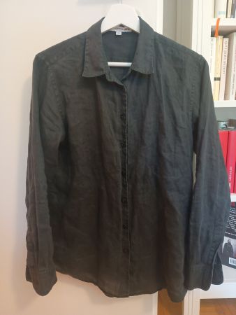 Leinenbluse von Inès de La Fressange x Uniqlo