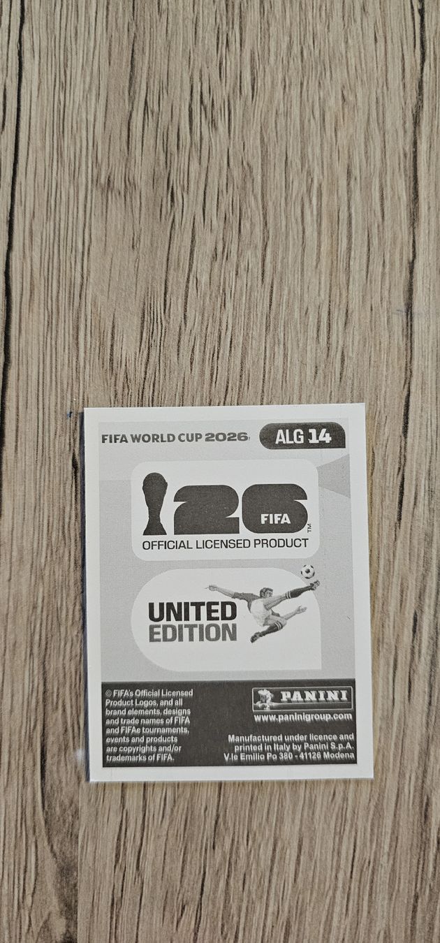 Panini Sammelbilder & Trading cards: World Cup Panini ALG 14 – Neu und originalverpackt aus Biel VS von volcom8702 1