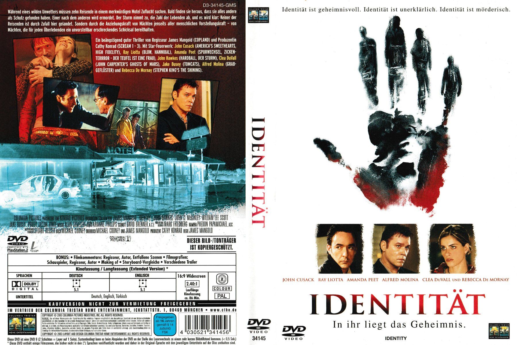 Alle DVDs: DVD - Identität – Gebraucht aus Langnau am Albis von MediaRescuerKeLoX