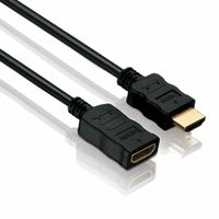 15cm HDMI Verlängerungskabel Verlängerung Stecker Buchse