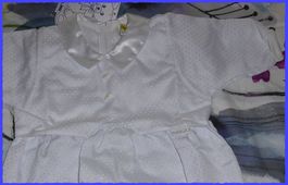 🌞 bébé-jou Taufanzug Taufkleid Taufe Jugen Gr. 68