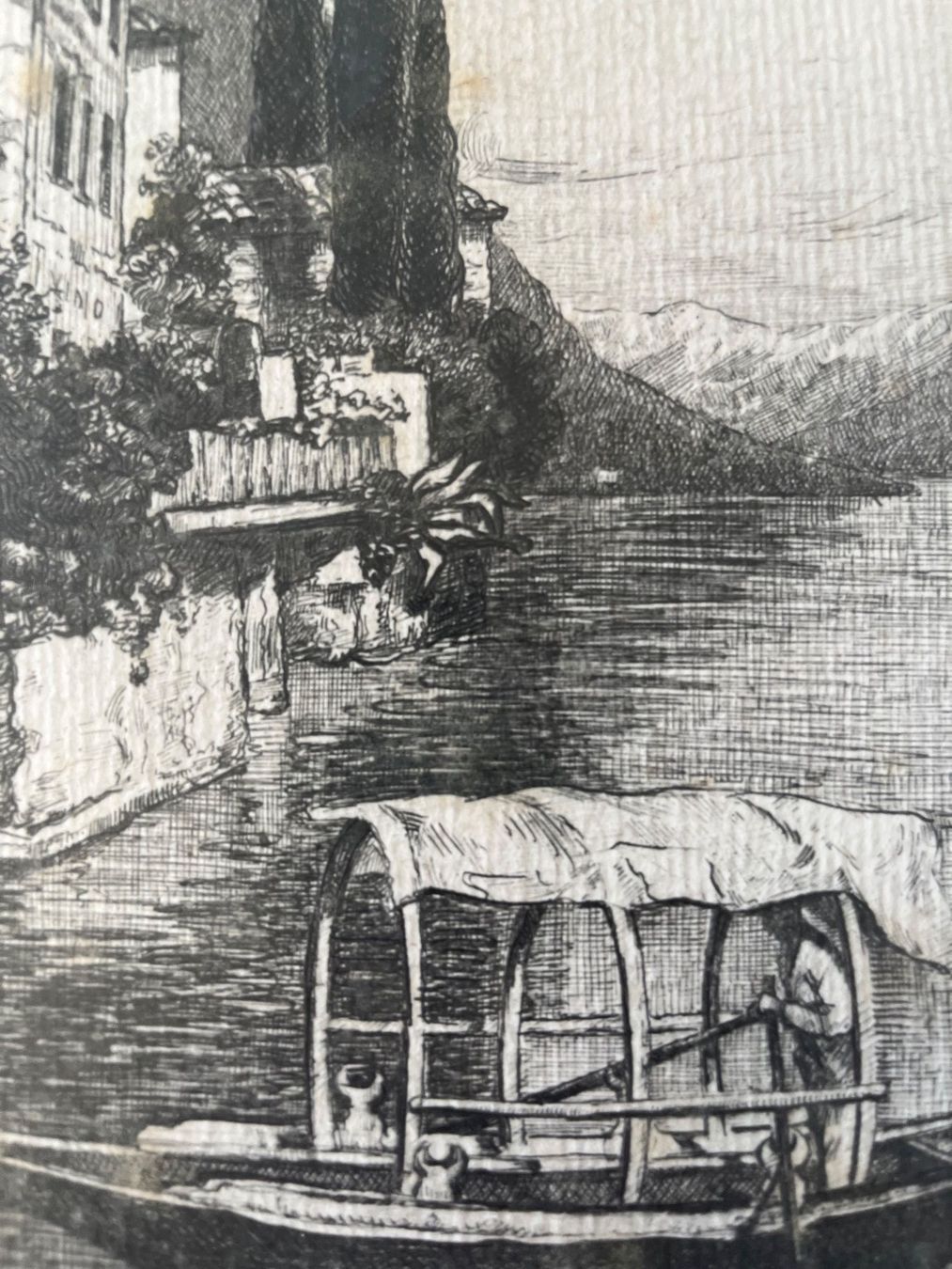 Grafica & Litografie: Alte signierte Lithographie – Usato da Döttingen venduto da zha_xh2w 3