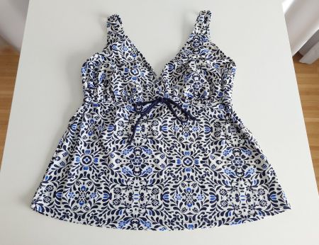 LASCANA Bügel-Tankini-Top , Farbe Navy , Gr. 44 E, neuwertig
