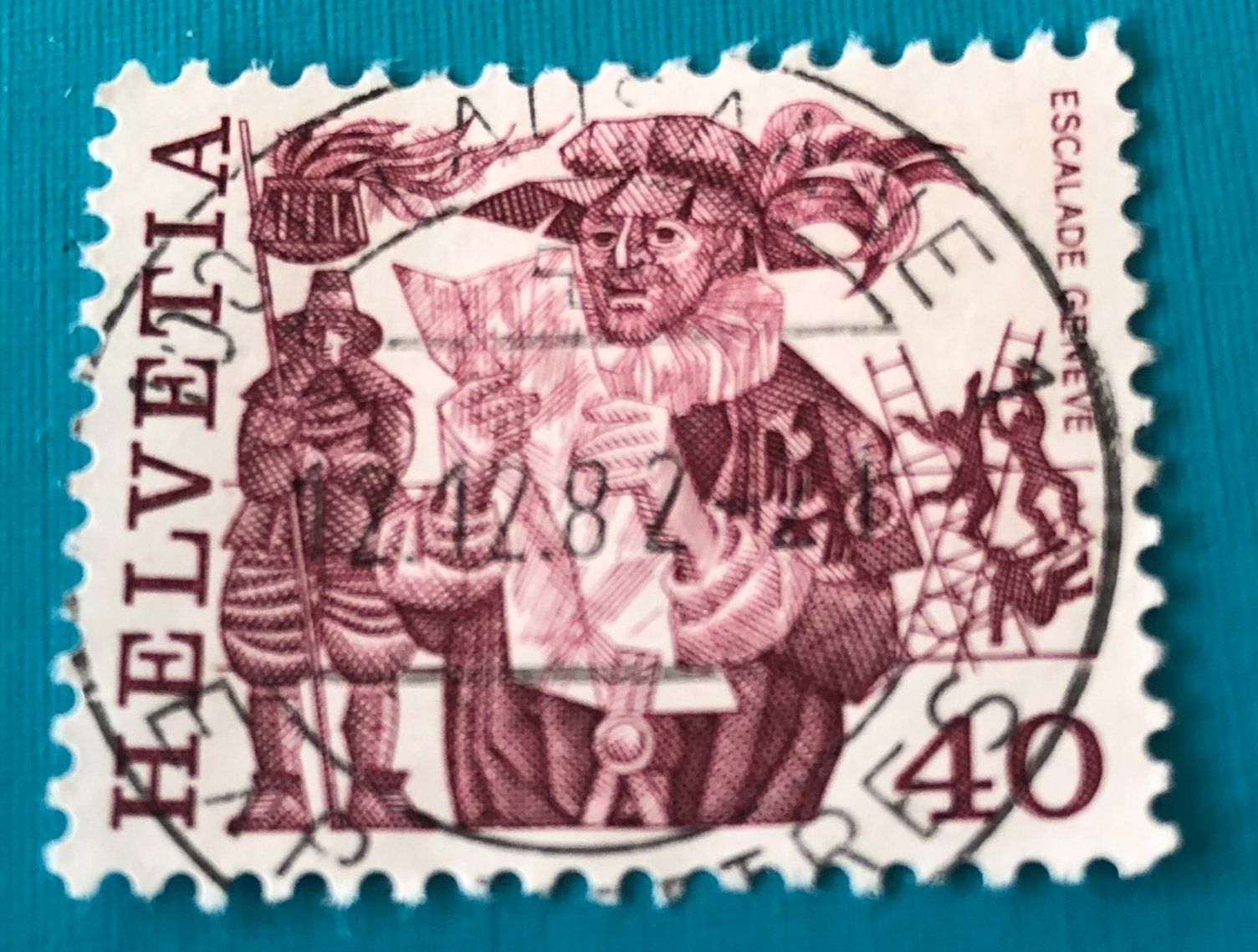 Tutti i francobolli: Nr.598 mit Voll Stempel Lausanne – Usato da Aarau venduto da Billa007