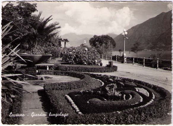 Cartes postales: Locarno Giargini Lungolago – D'occasion à Binningen par Mountainrider