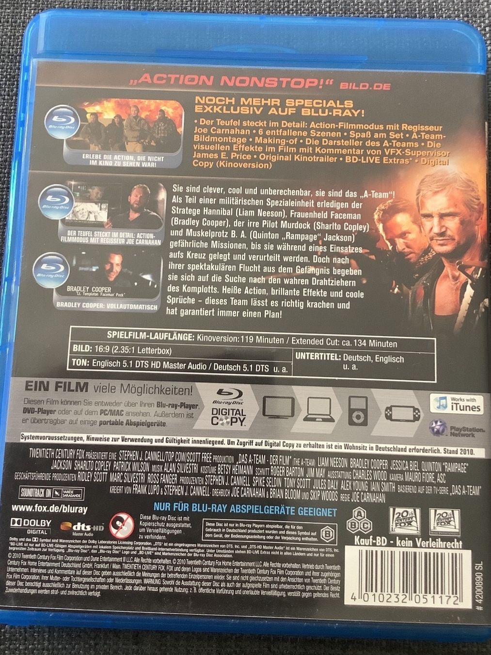 Tutti i DVDs: A-Team Der Film EXTENDED CUT – Nuovo (secondo la descrizione) da Oberkirch LU venduto da ThE_CoLLecTor666 1