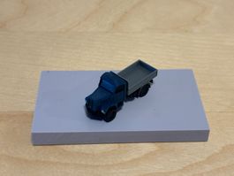 Saurer 2DM zivil dunkelblau Kipper 1:160 3D-Druck