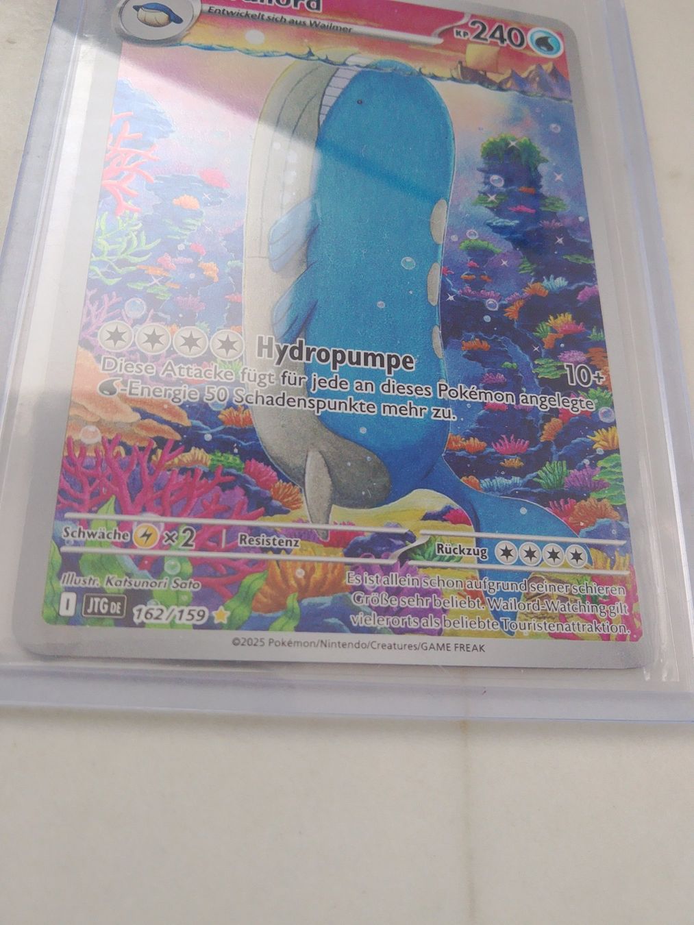 Pokémon Sammelbilder & Trading cards: Pokemon Karte Wailord 162/159 – Neu (gemäss Beschreibung) aus Bellikon von MellonCollieMitTwint 1