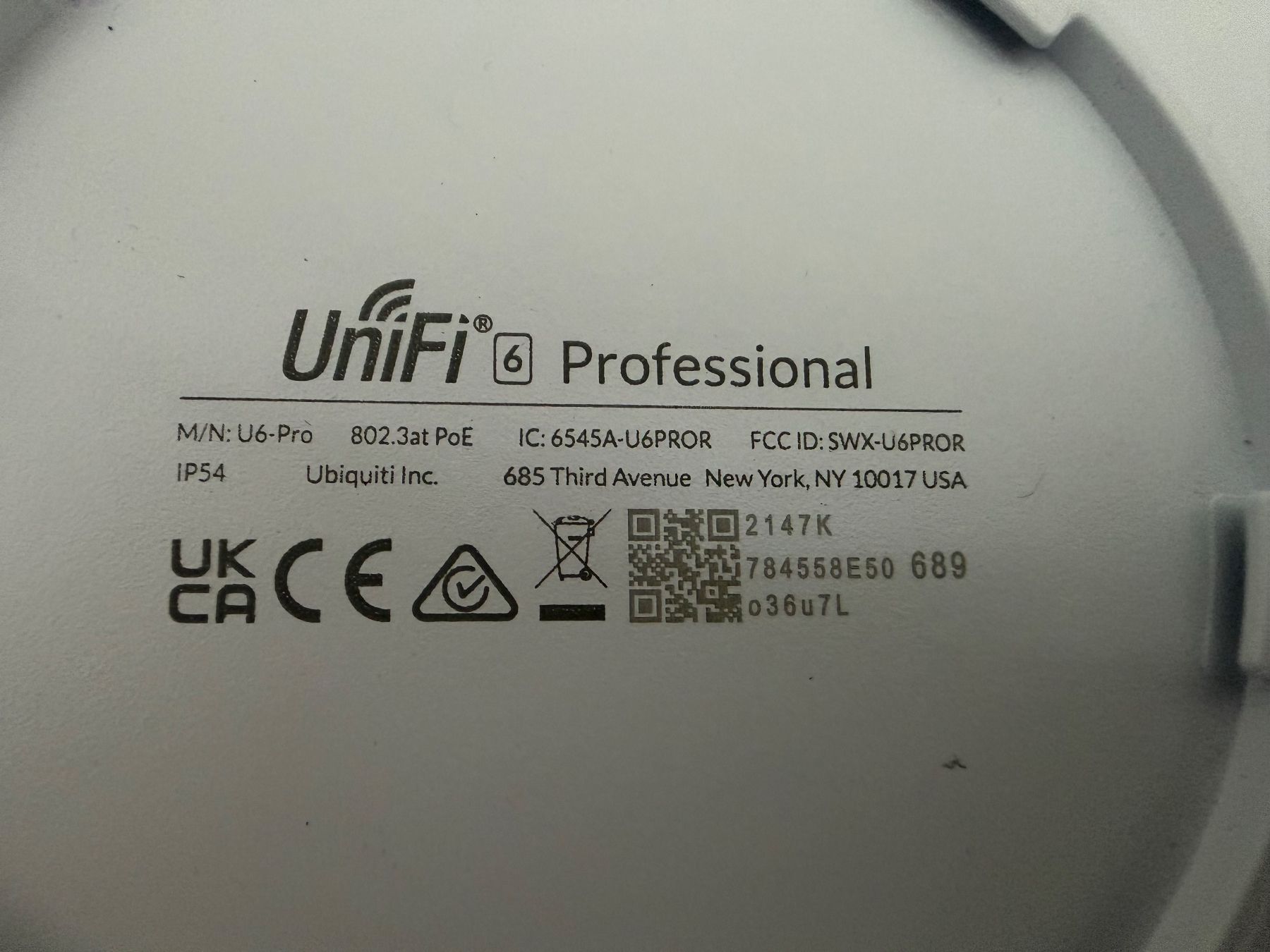 WiFi: UniFi U6-Pro – Usato da Zürich venduto da mar_hs6l 2