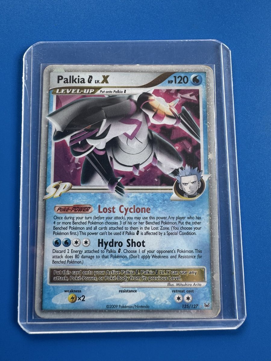 Pokémon Carte collezionabili: Palkia lv.X 125/127 EN – Usato da Bellinzona venduto da Yanpa