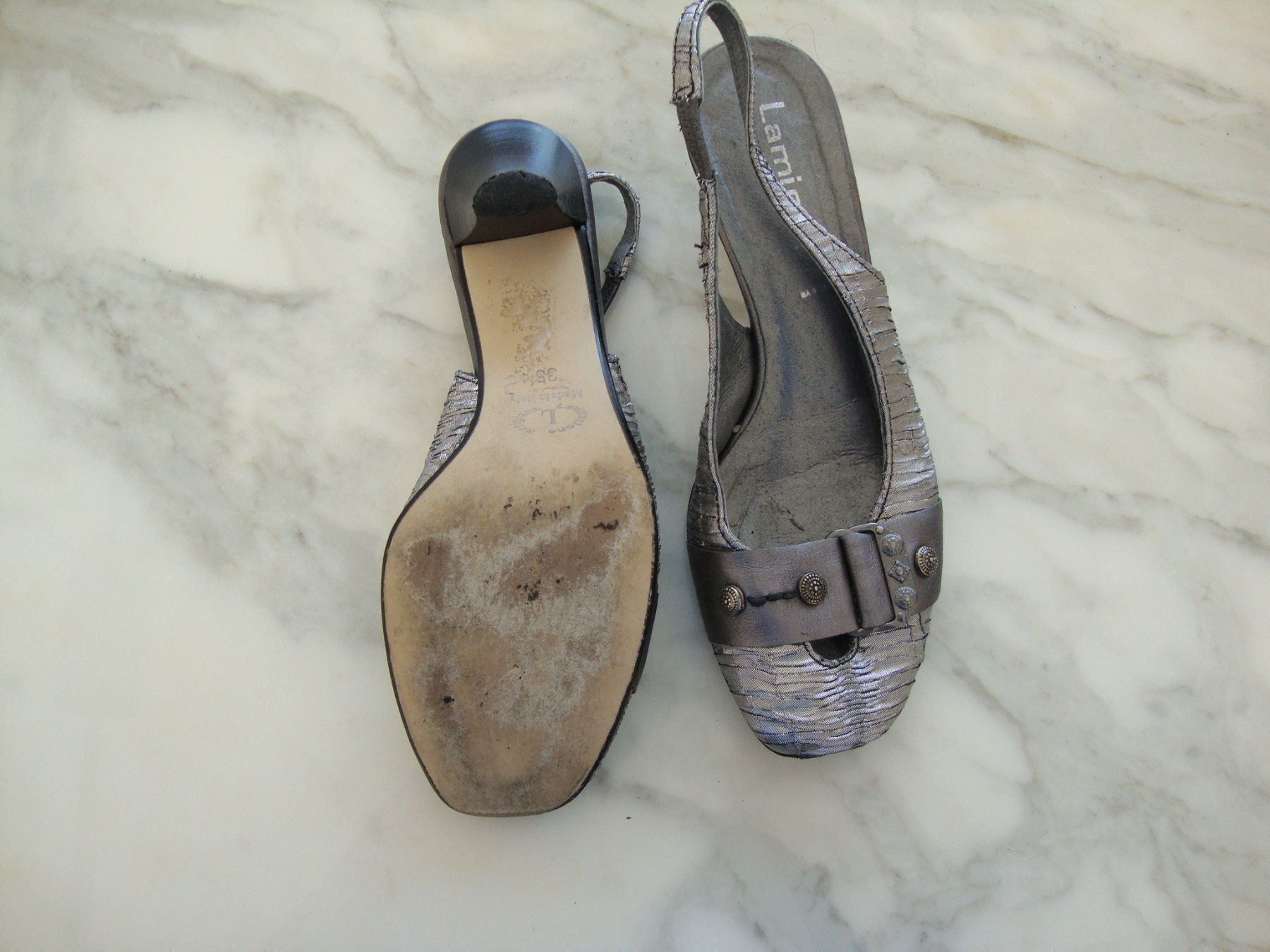 Scarpe da donna: Sandaletten 35 silber – Usato da Zürich venduto da Senga05 2