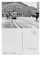 Zürich Sihlporte Talacker Tram VBZ Be 4/4 1361 Kurbeli
