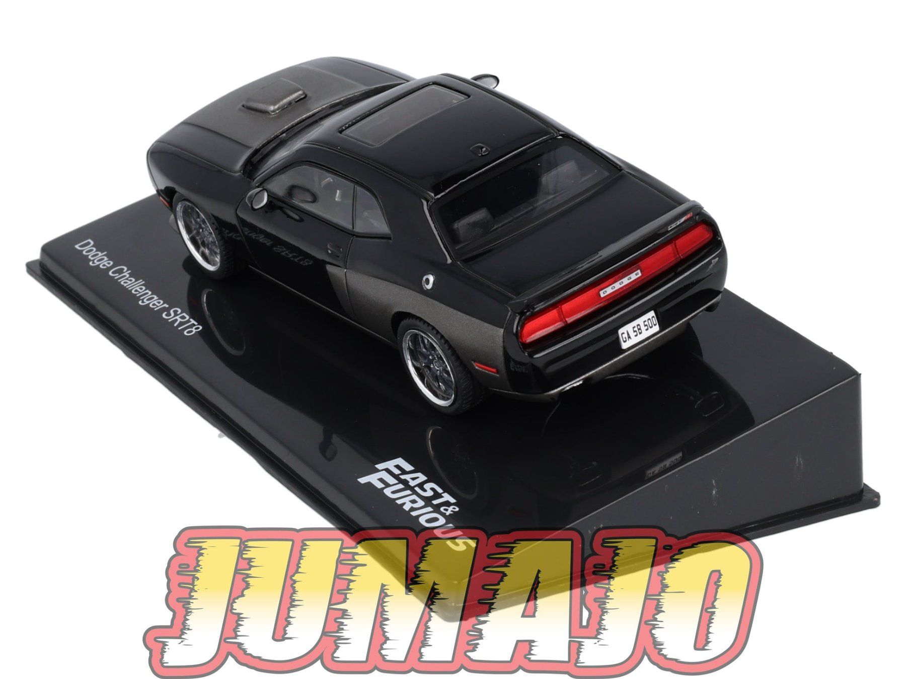Dodge Modellini d'auto: Dodge Challenger SRT8 2009 schwarz / grau met. "Fast and – Nuovo e nell'imballaggio originale da Gerlafingen venduto da espero88 8