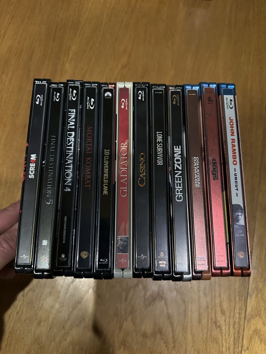 Tutti i DVDs: 12x Steelbook, Collection, Bluray – Usato da Benken ZH venduto da Audi-erich 1
