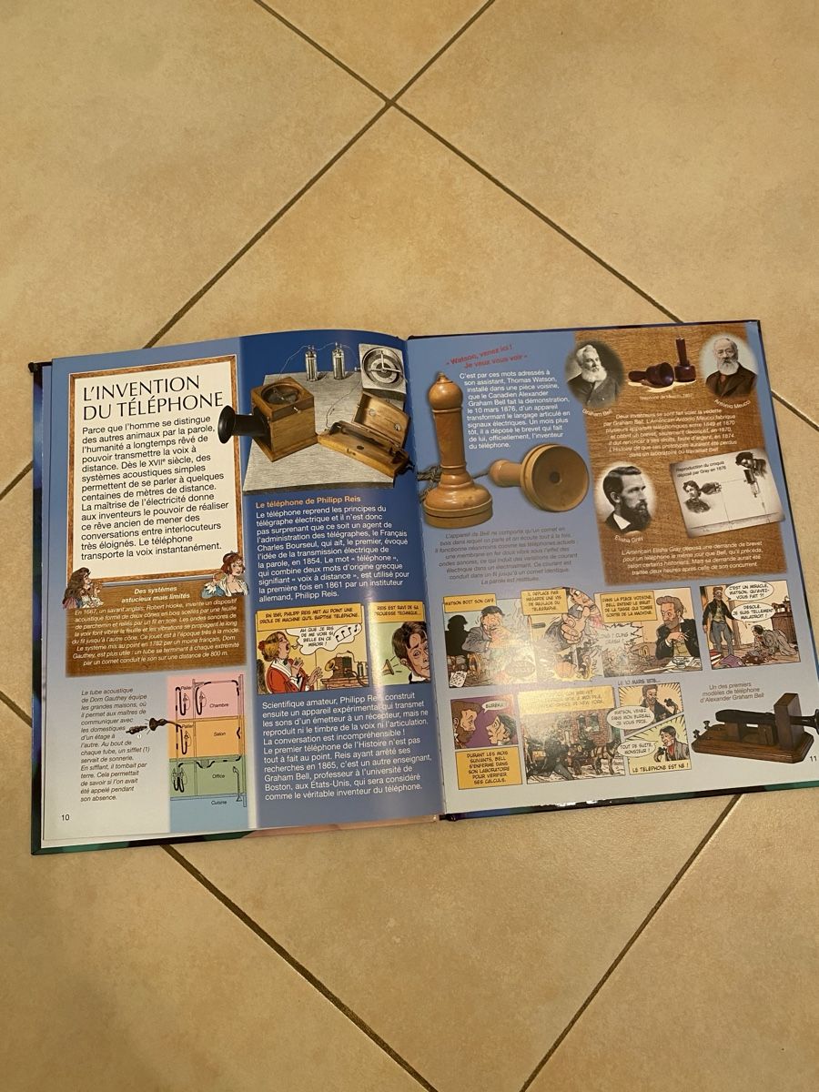 Libri: Livre Fleurus «Le Téléphone» – Nuovo (secondo la descrizione) da Arzier-Le Muids venduto da ma_gd4 1