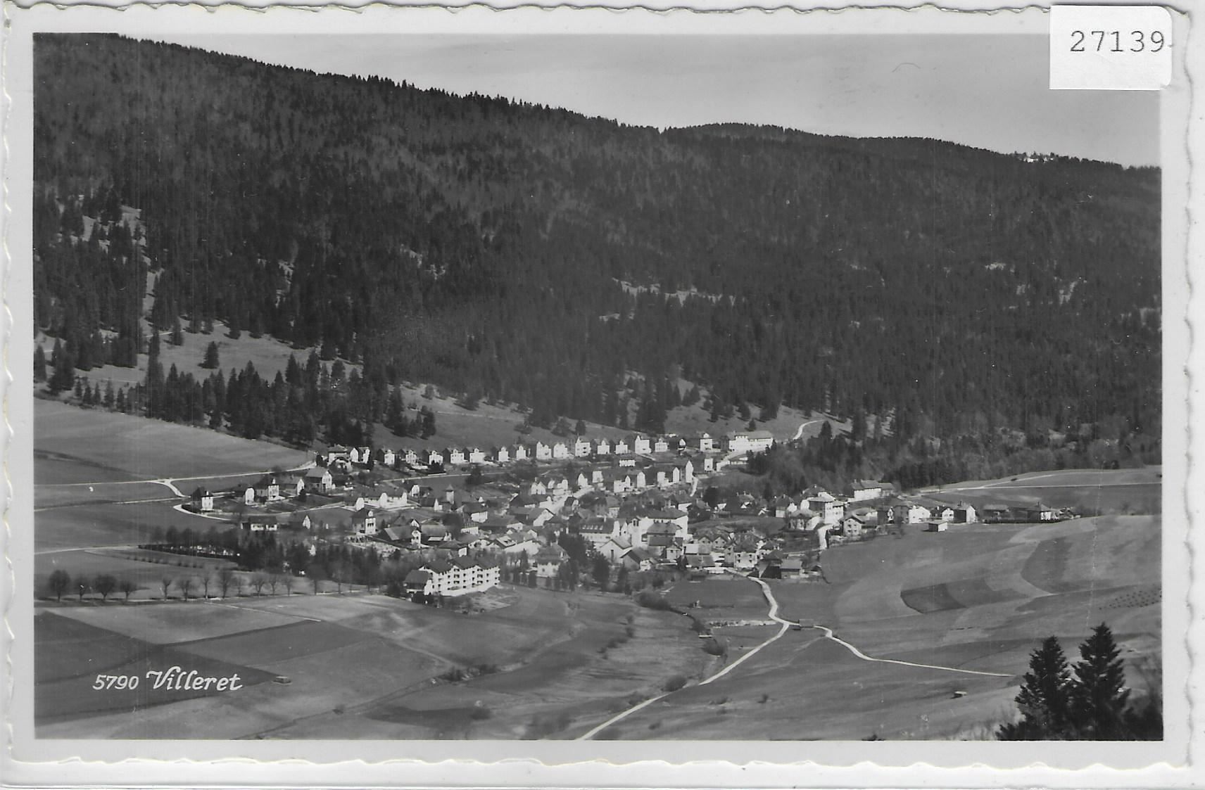 Cartoline postali: Villeret - Vue generale – Usato da Ettingen venduto da Kartenplanet
