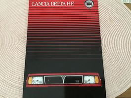 Lancia Delta HF Verkaufsprospekt 24 Seiten