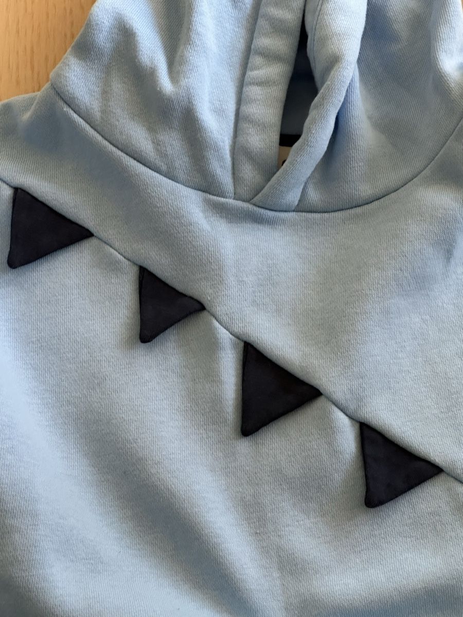 Pullover & Sweatshirts: Kapuzenpullover C&A Dinosaurier hellblau Grösse 122 – Gebraucht aus Esslingen von mar_78x2 2