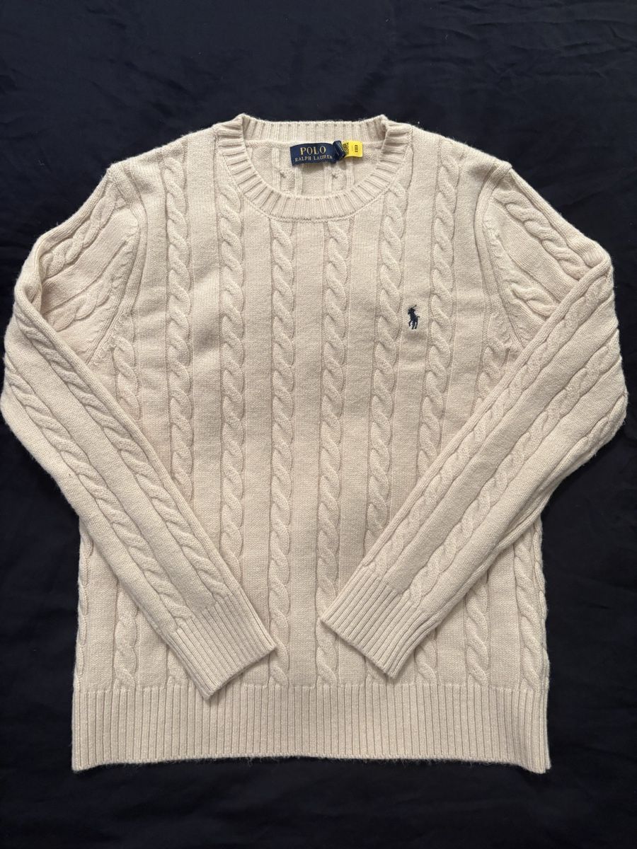 Ralph Lauren Maglioni & Felpe: Polo Ralph Lauren Pullover beige Grösse M – Usato da Winkel venduto da khm_d9mz