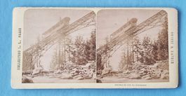 Chemin de Fer de Giessbach - Standseilbahn - Photo um 1900