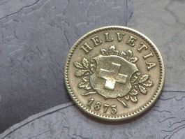 10 cts 1873 B - (Bi) billon