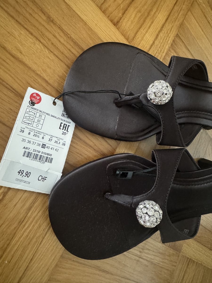 Zara Scarpe da donna: ZARA Sandaletten Gr. 39 – Nuovo e nell'imballaggio originale da Wetzikon ZH venduto da tuna83 4