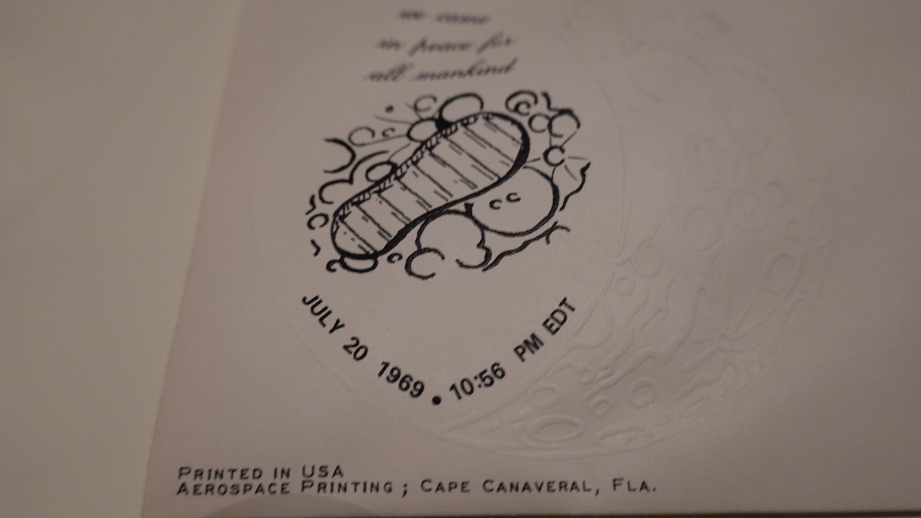 Buste & buste per spedizione: Sonderbrief Moon Landing 1969 /Apollo11 – Usato da Wattwil venduto da Calmut 1