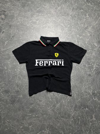 Vintage Ferrari Skinny Polo (S)