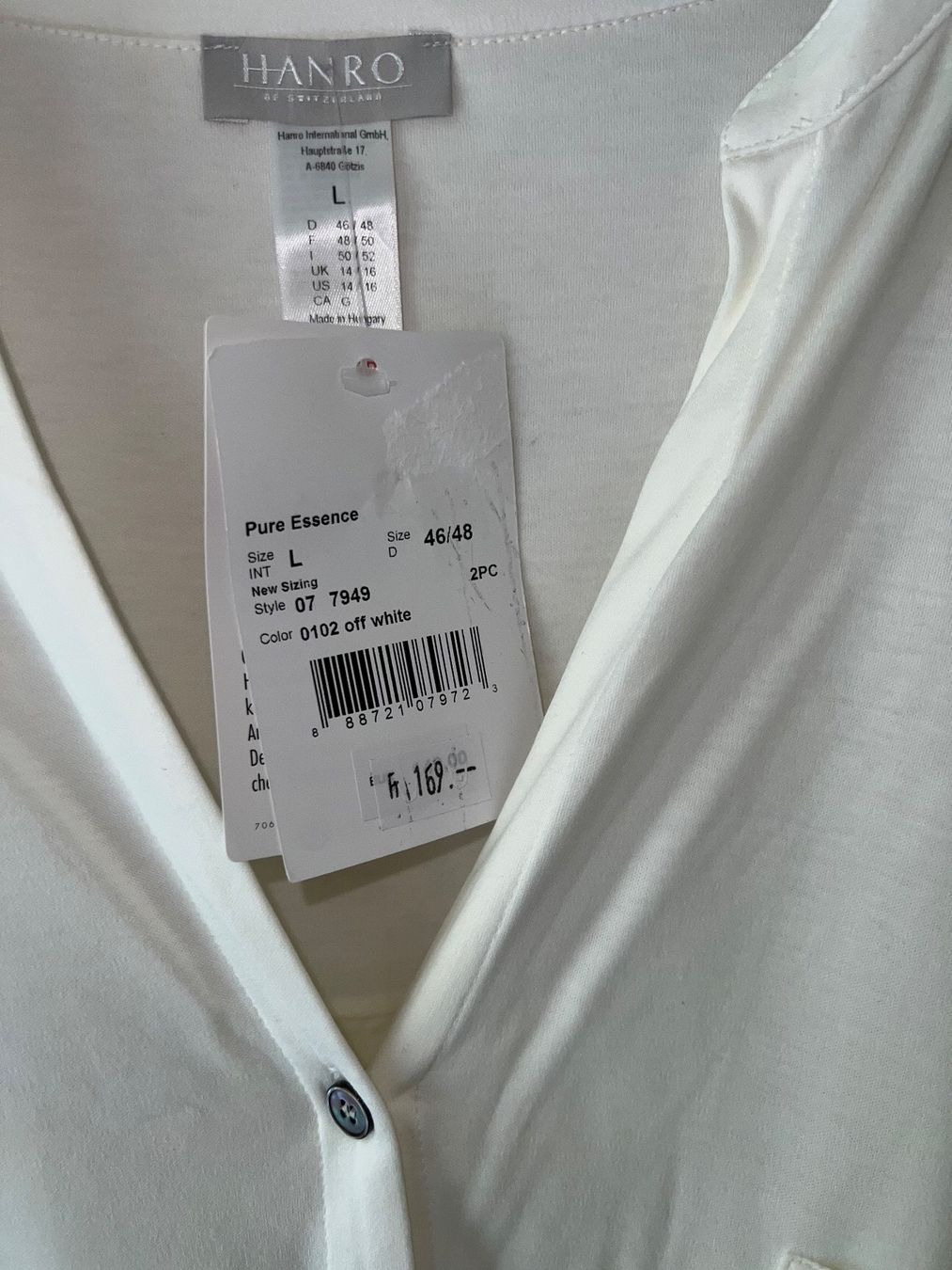 Hanro Negligees & Pigiami: Pyjama Hanro L Baumwolle neu – Nuovo (secondo la descrizione) da Dornach venduto da samuti 2