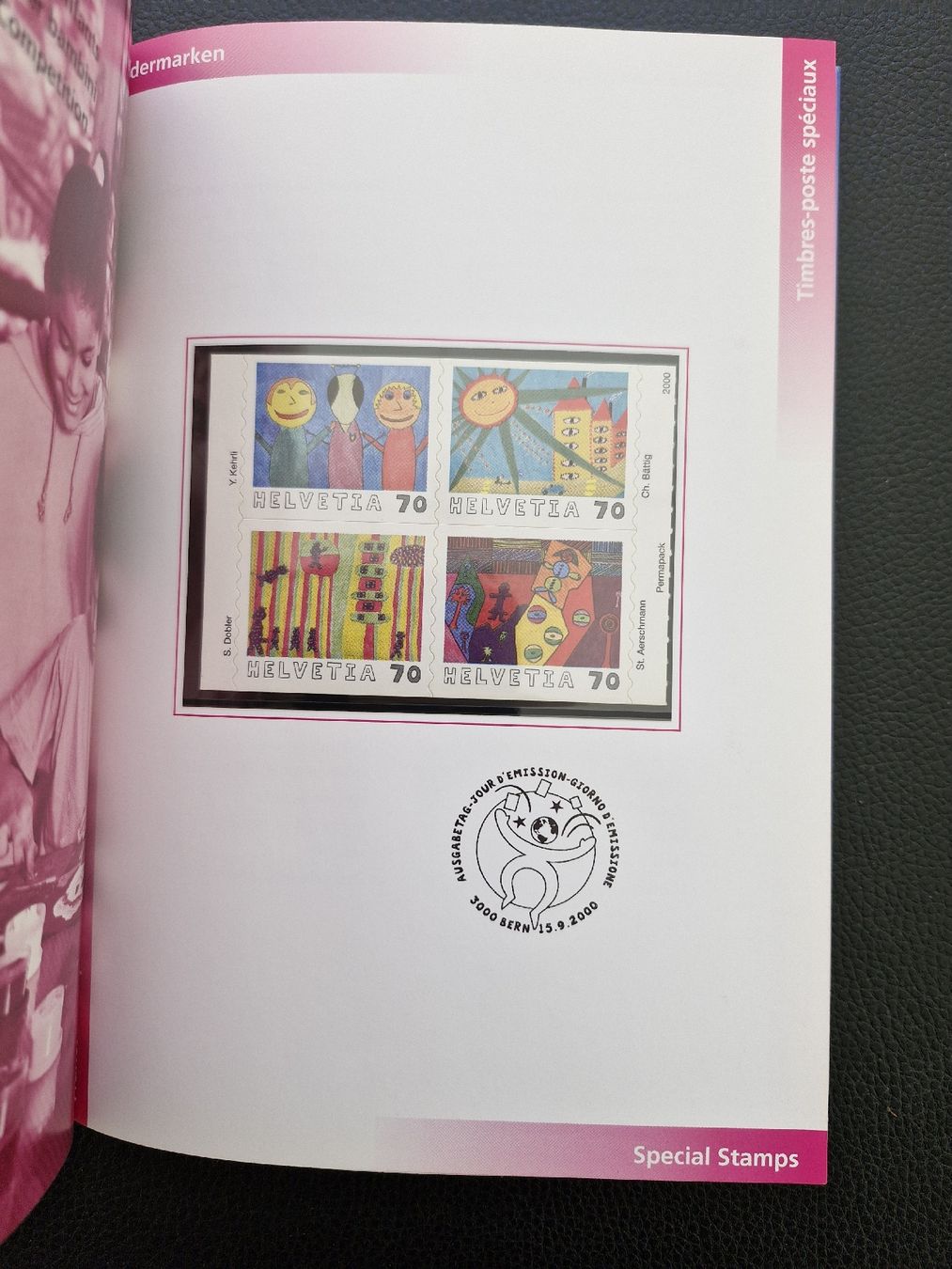 Tutti i francobolli: Schweizer Briefmarken Jahres Buch 2000 , postfrisch – Nuovo (secondo la descrizione) da Frauenfeld venduto da Kasico 8