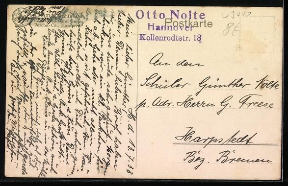 Cartoline postali: Lastkraftwagen transportiert einen Elefa – Usato da Berlin venduto da bartko-reher 1