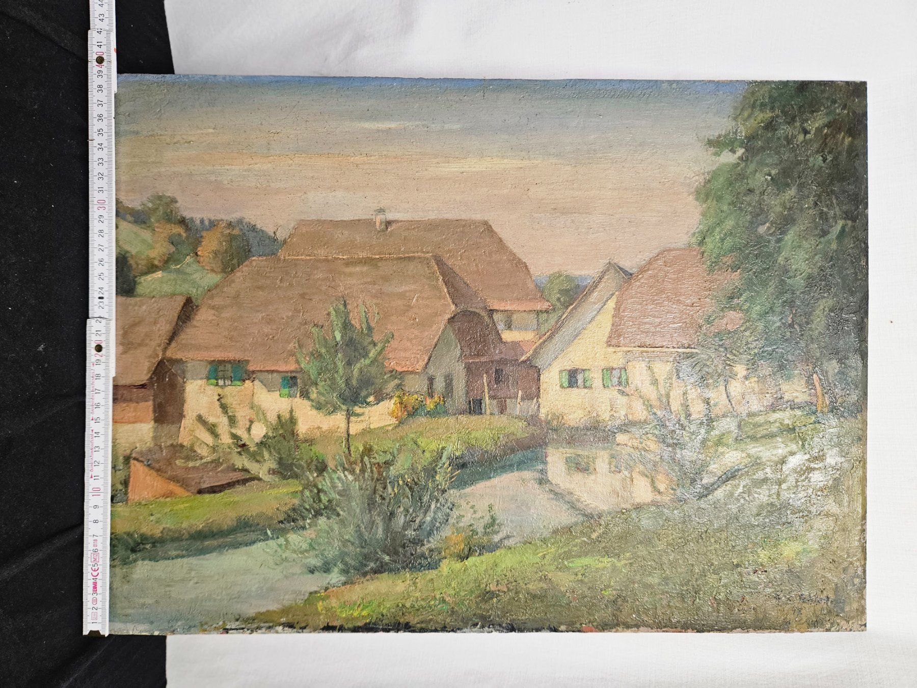 Tableaux: Antikes Gemälde E.E Schlatter – D'occasion à Wolfertswil par Antiko 8