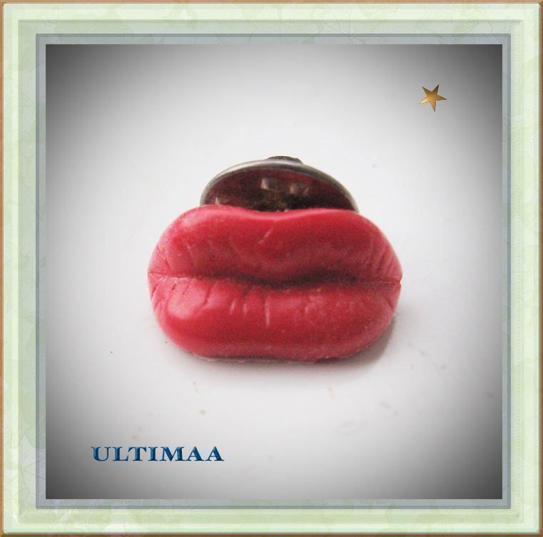 Placchette & Badge: DALI - Pin in Form seines Lippen - Sofas – Nuovo (secondo la descrizione) da Bern venduto da Ultimaa
