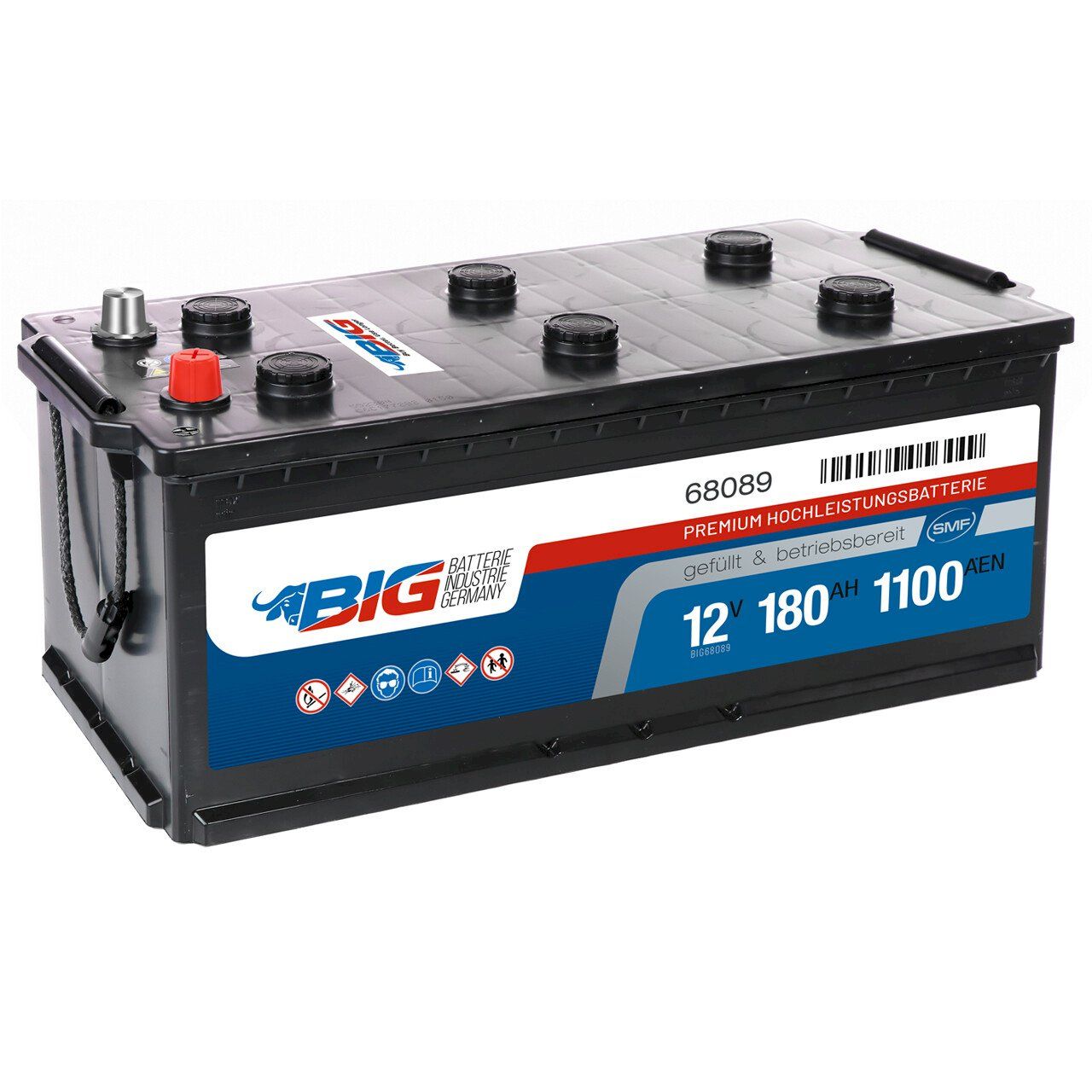 Elettrotecnica: BIG Premium 12V 180Ah Batterie – Nuovo e nell'imballaggio originale da Bottighofen venduto da zaap 2