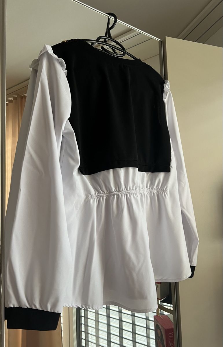 Blusen: Damen Bluse Schwarz-Weiss, S – Neu (gemäss Beschreibung) aus Zürich von dan_8cvc 1