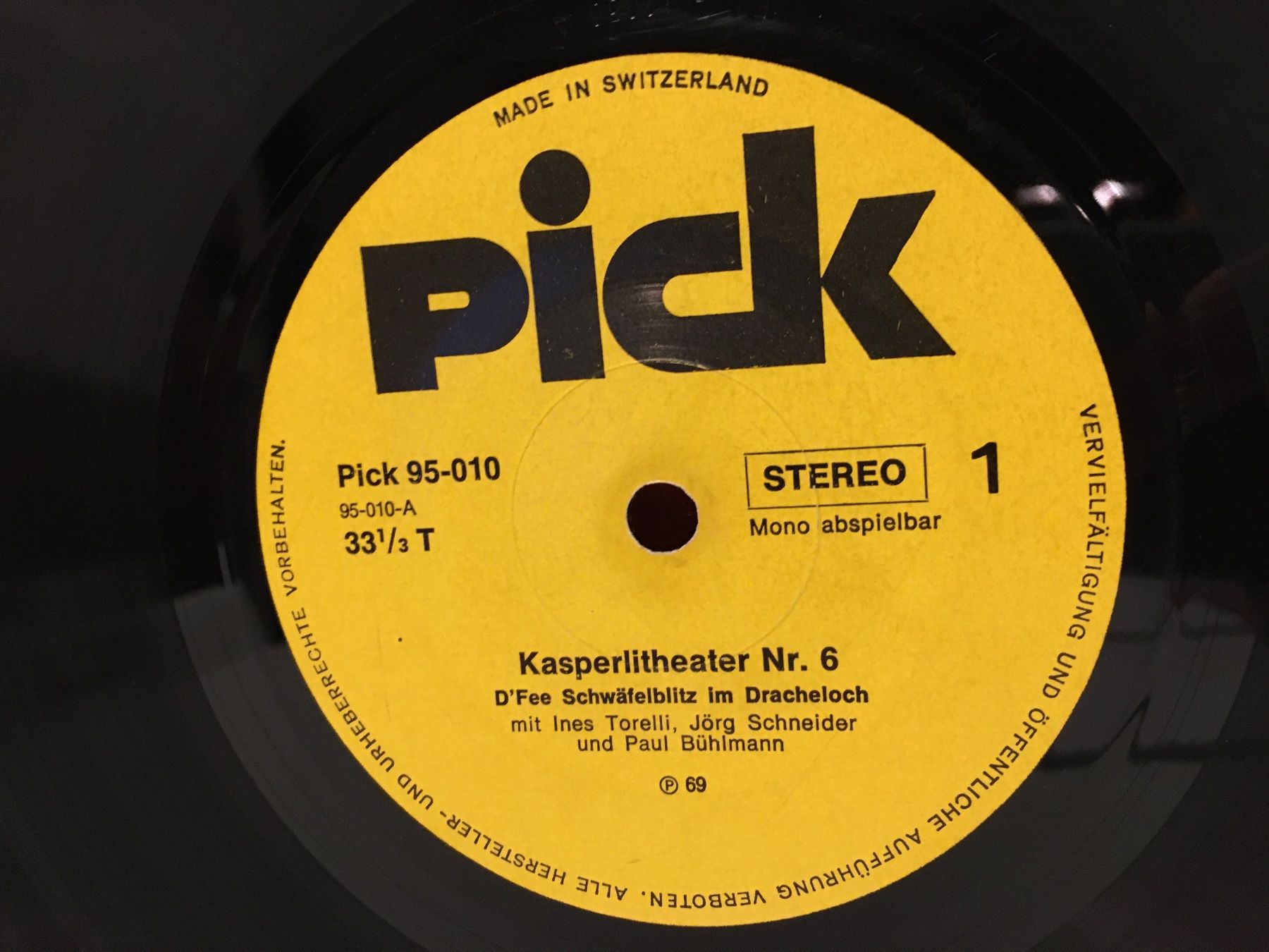 Dischi in vinile: Schallplatte - Kasperlitheater Nr. 6 - Pick - 1969 – Usato da Andwil SG venduto da Rainboli 4
