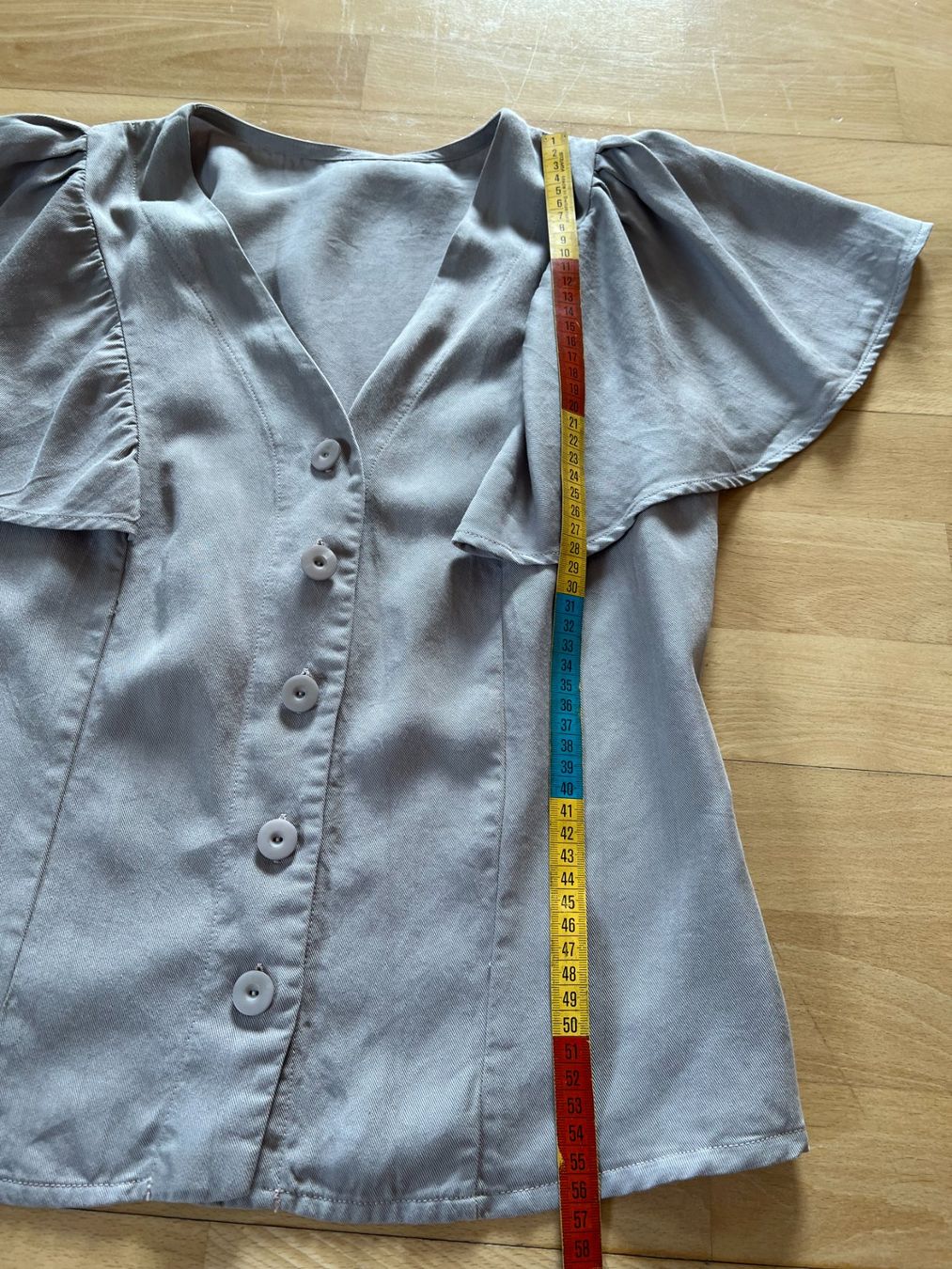 Colora Camicette: Colora Damen Bluse, Gr. S, Farbe: Hellgrau, NEU – Nuovo e nell'imballaggio originale da Worb venduto da farben20zauber 3