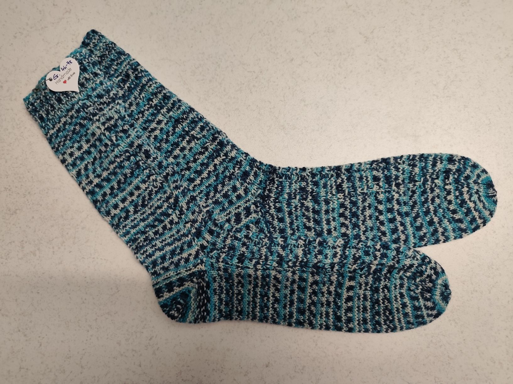 Calze: Handgestrickte Socken Gr. 46-48 – Nuovo e nell'imballaggio originale da Glarus venduto da Tutticolori55 1