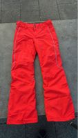 Leuchtend rote Kinder Skihose Grösse 152- Top Zustand