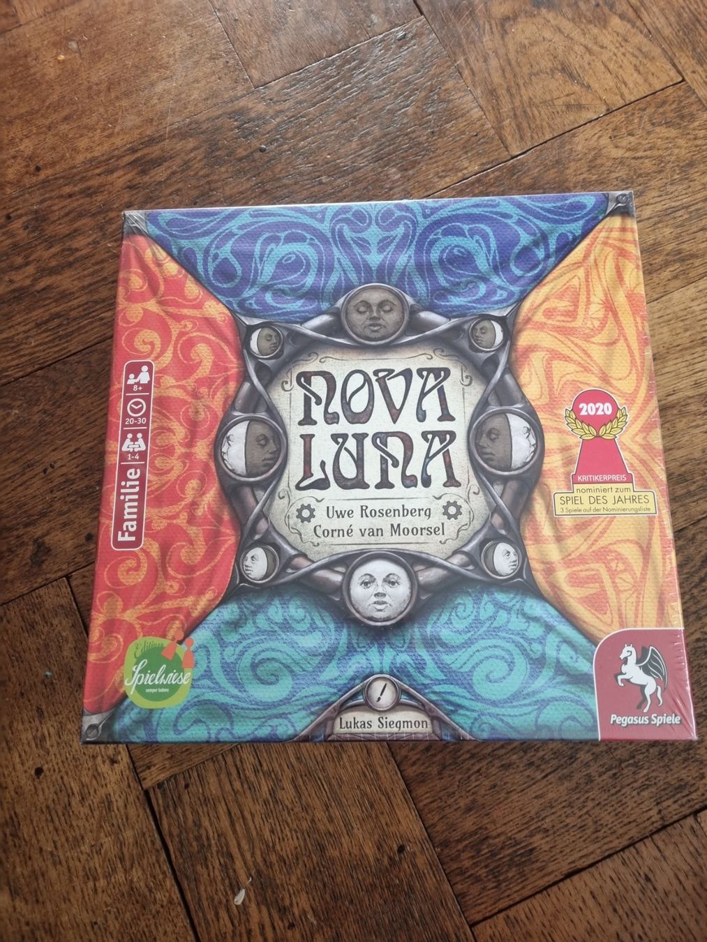 Pegasus Spiele Giochi: Nova Luna Jeu de société Neuf – Nuovo e nell'imballaggio originale da Fribourg venduto da jarmilka